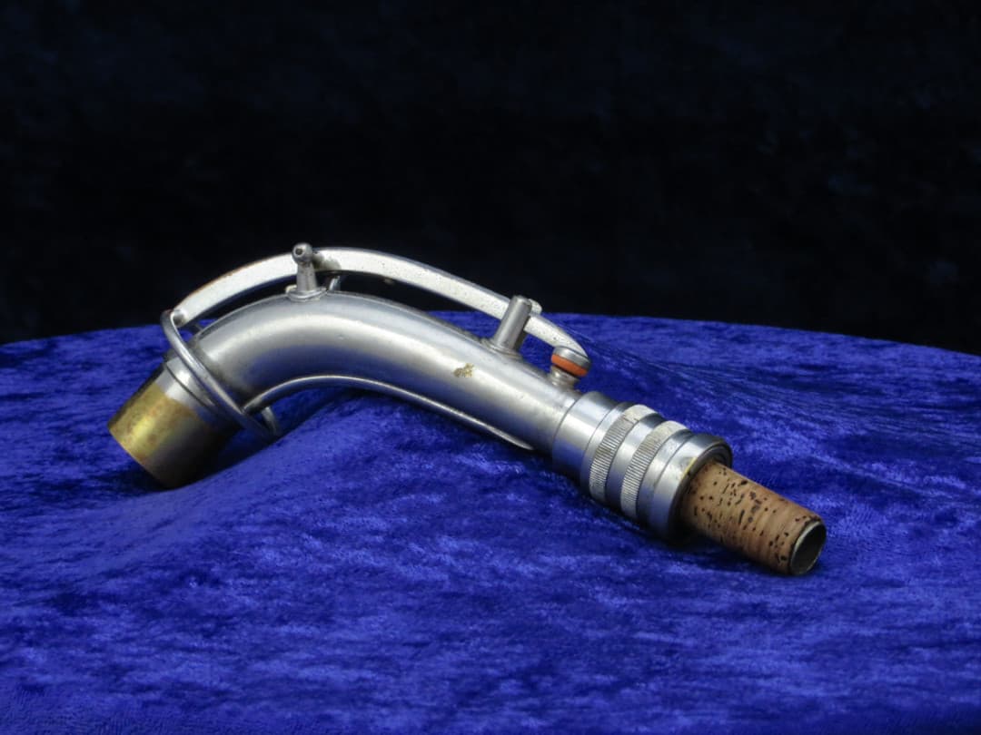 C.G. Conn New Wonder II "Chu Berry" Silver Alto Saxophone Neck Serial #isi11796 C.G. Conn New Wonder II "Chu Berry" Silver Alto Saxophone Neck Serial #isi11796