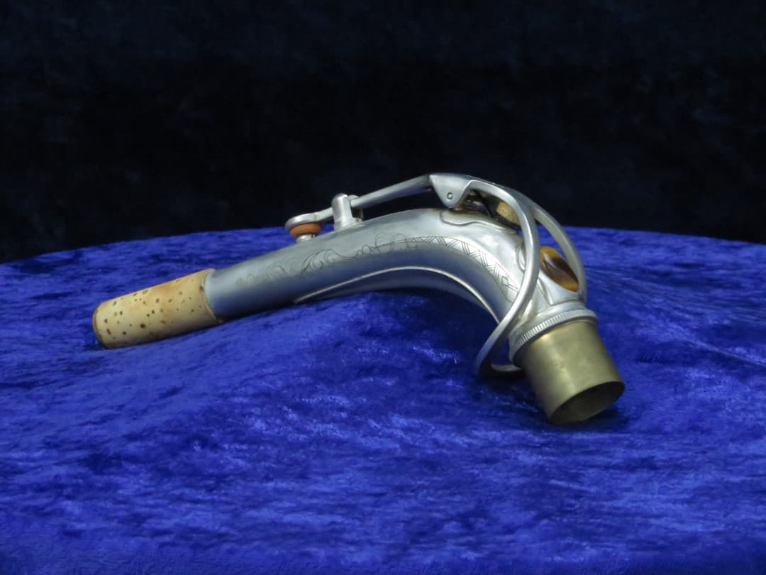 Cannonball Big Bell Series Silver Alto Saxophone Neck Serial #isi11795