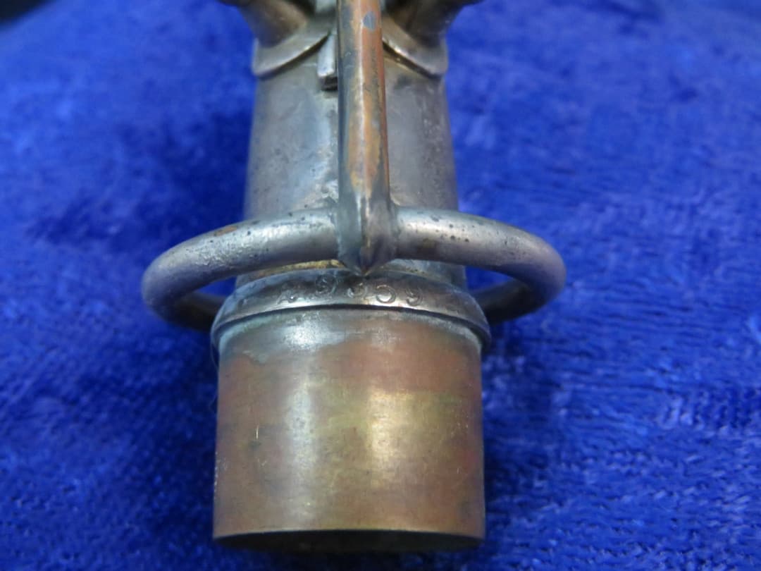 C.G. Conn New Invention Silver Soprano Saxophone 1913 Neck Serial #29359