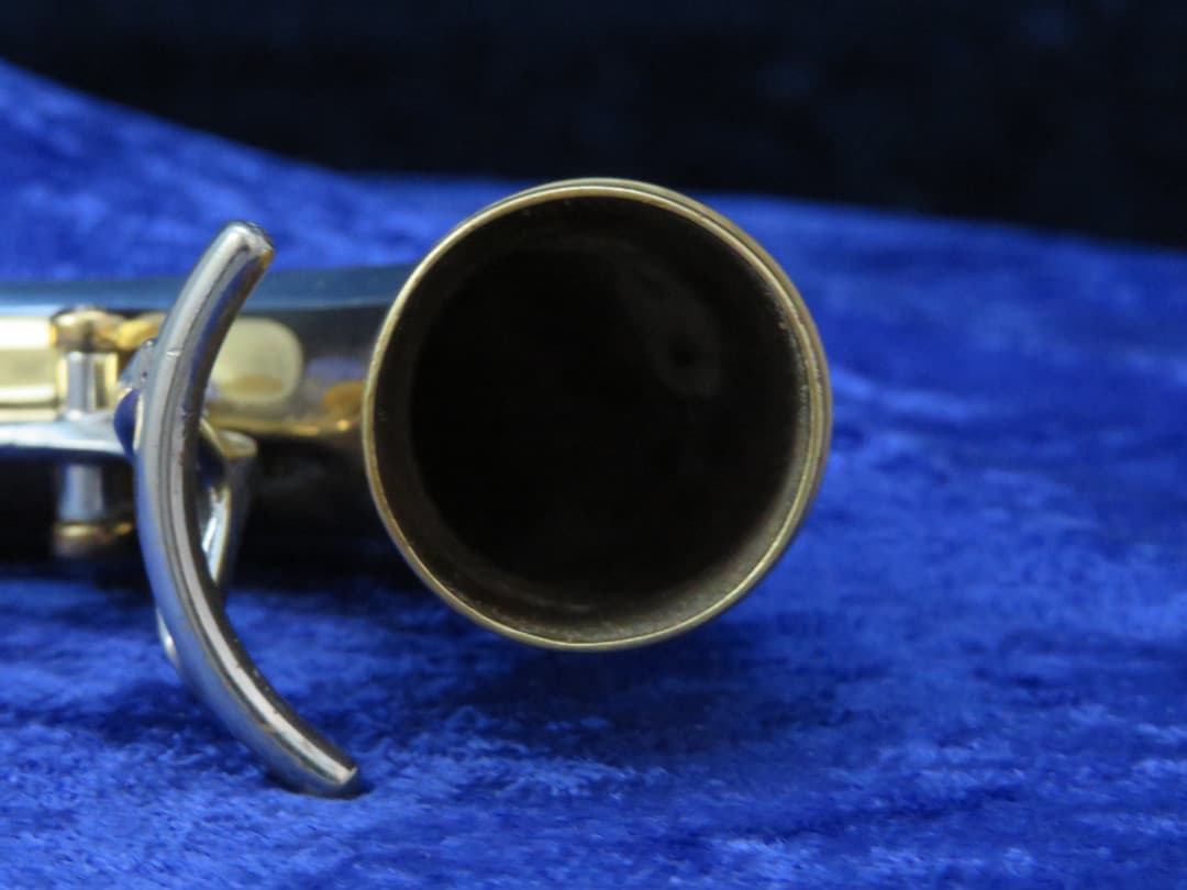 King Super 20 Sterling Silver Tenor Saxophone Neck Serial #isi11811