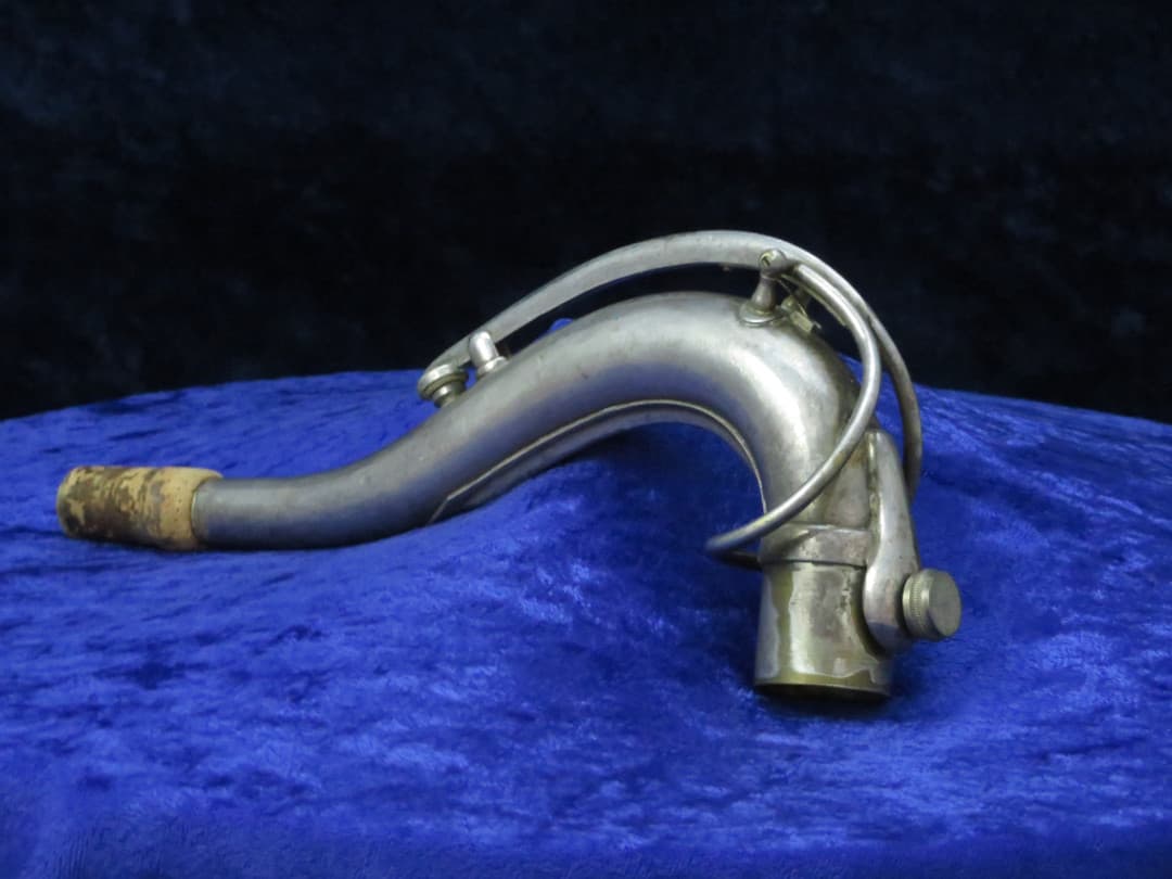 Keilwerth New King Silver Tenor Saxophone Neck 1953 Serial #22727