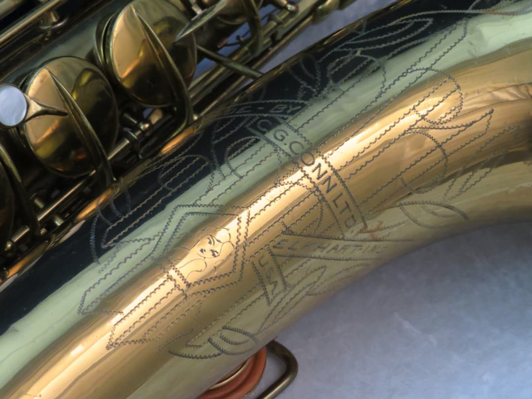 C.G. Conn 10M Tenor Saxophone with Naked Lady 1935 Serial #M265775