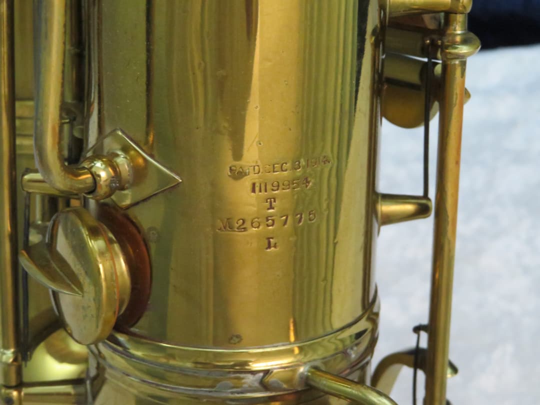C.G. Conn 10M Tenor Saxophone with Naked Lady 1935 Serial #M265775
