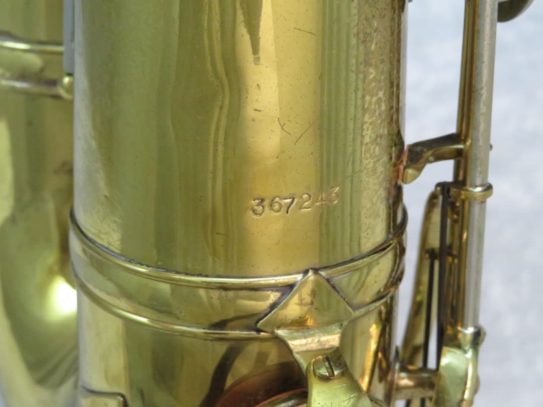 King Super 20 Tenor Saxophone 1959 Serial #367243