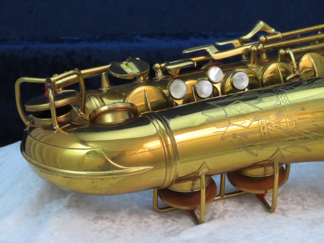 C.G. Conn 6M Alto Saxophone with Naked Lady 1946 Serial #316611