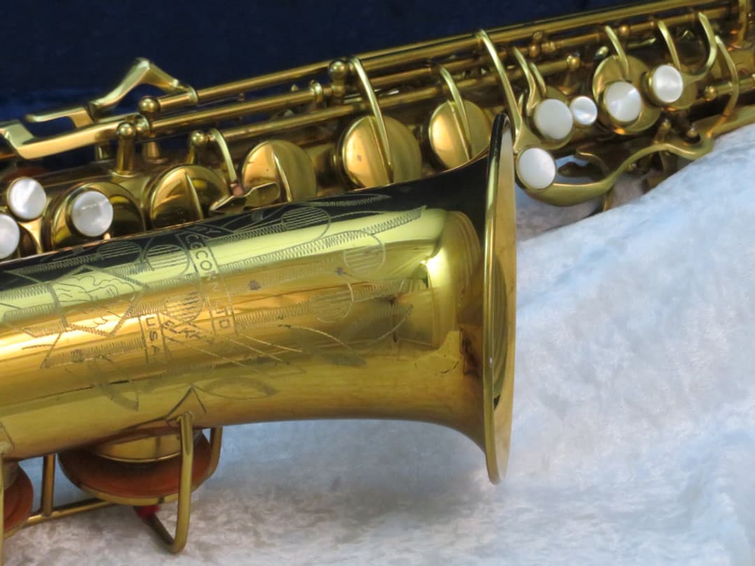 C.G. Conn 6M Alto Saxophone with Naked Lady 1946 Serial #316611