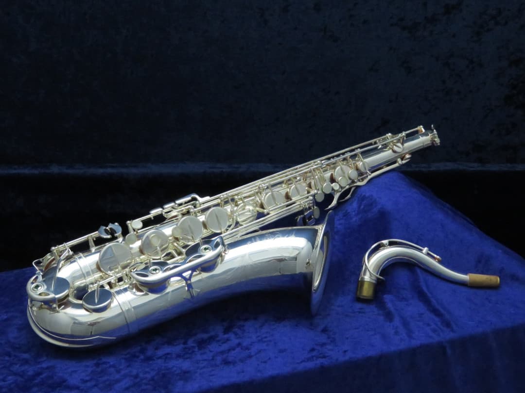 Selmer Mark VI Silver Tenor Saxophone 1968 Serial #M156525