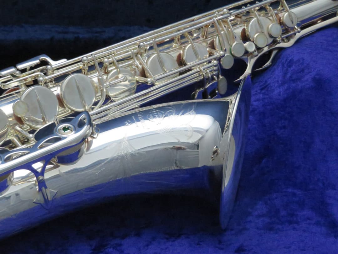 Selmer Mark VI Silver Tenor Saxophone 1968 Serial #M156525