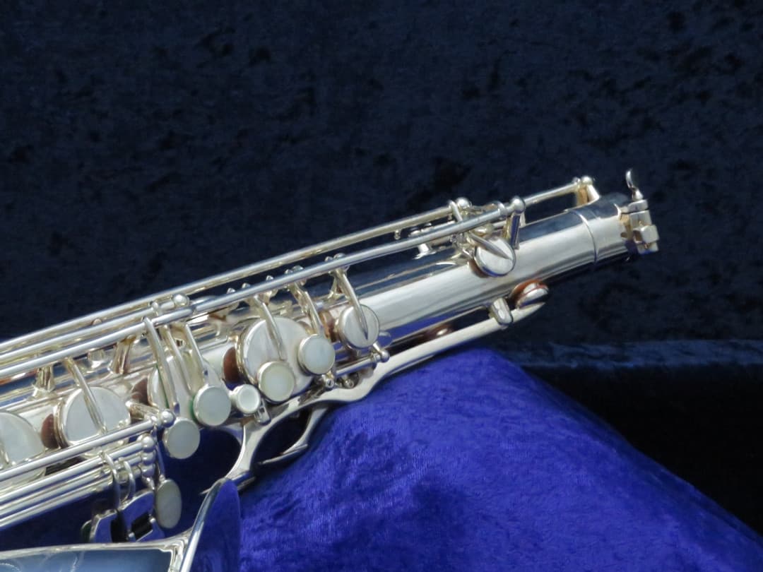 Selmer Mark VI Silver Tenor Saxophone 1968 Serial #M156525