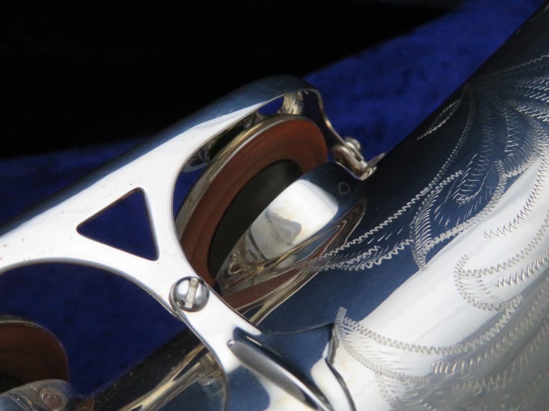 Selmer Mark VI Silver Tenor Saxophone 1968 Serial #M156525