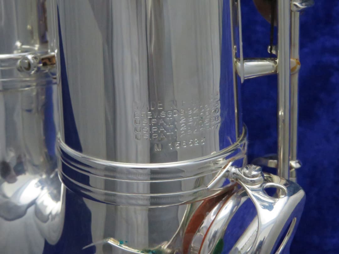 Selmer Mark VI Silver Tenor Saxophone 1968 Serial #M156525