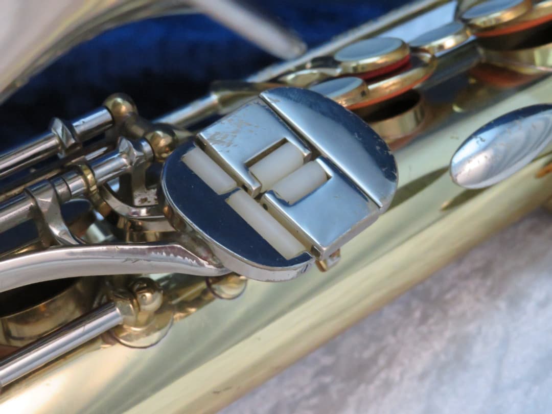 King Super 20 Silversonic Two Tone Tenor Saxophone 1970's Serial #460936