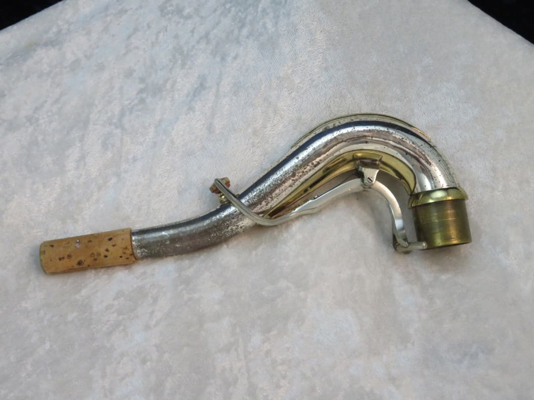 King Super 20 Silversonic Two Tone Tenor Saxophone 1970's Serial #460936