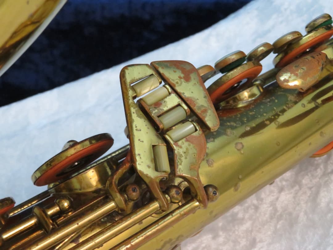 C.G. Conn 10M Tenor Saxophone with Naked Lady 1949 Serial #334975