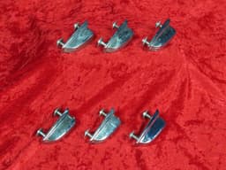 Ludwig Standard Classic Lugs Set of 6 Serial #isi8760-6 Ludwig Standard Classic Lugs Set of 6 Serial #isi8760-6