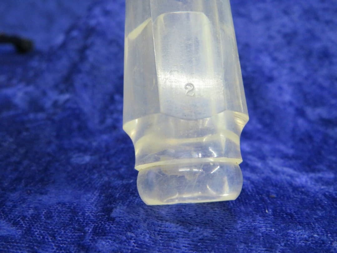 Babbitt 2 "Crystal" Alto Saxophone Mouthpiece Serial #isi9331-19