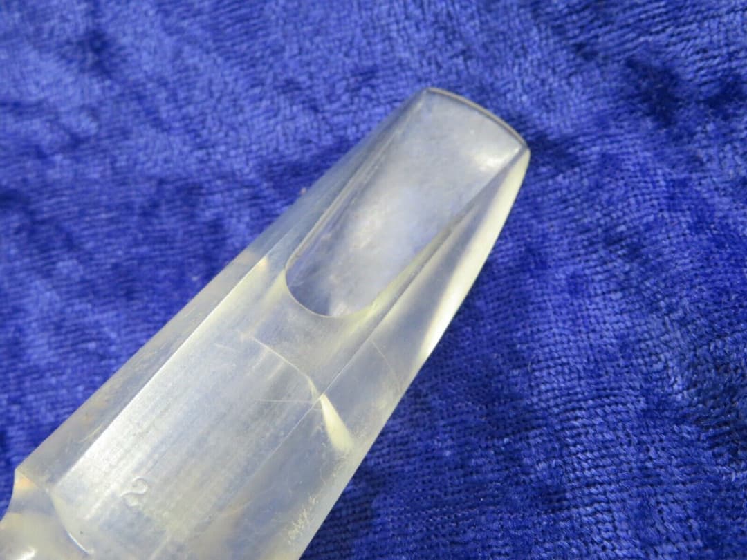 Babbitt 2 "Crystal" Alto Saxophone Mouthpiece Serial #isi9331-19