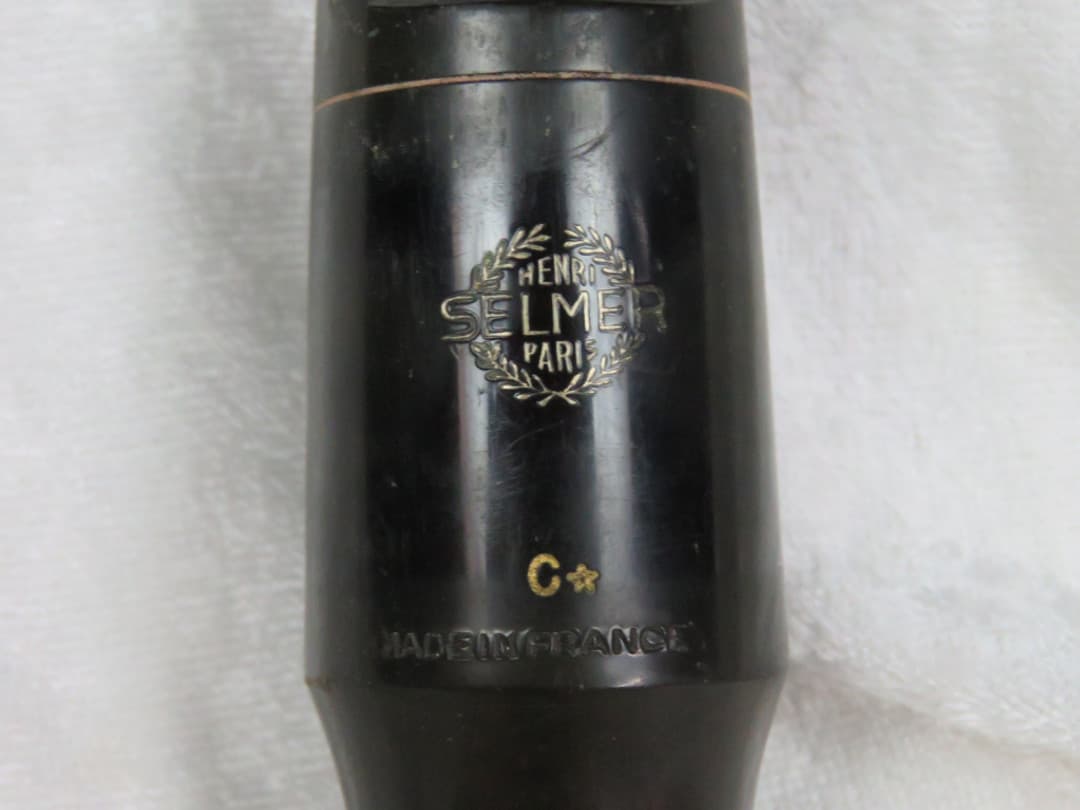 Selmer C* Scroll Shank Tenor Saxophone Mouthpiece Serial #isi8757-13