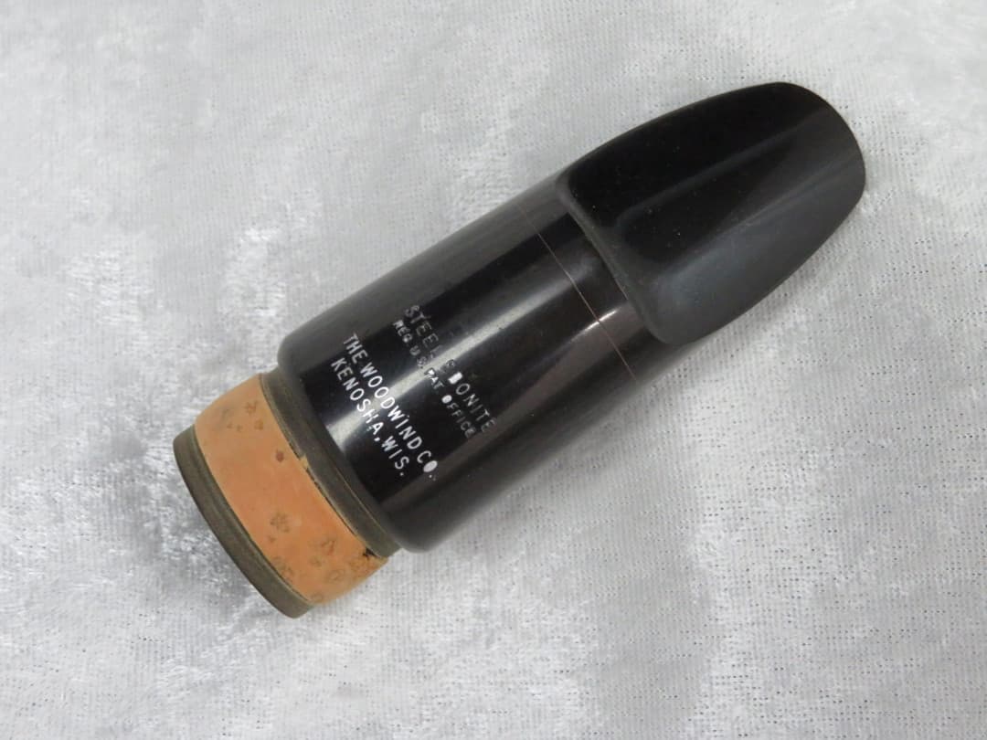 Woodwind Co. Steel Ebonite K5* Bass Clarinet Mouthpiece Serial #isi8922-10 Woodwind Co. Steel Ebonite K5* Bass Clarinet Mouthpiece Serial #isi8922-10