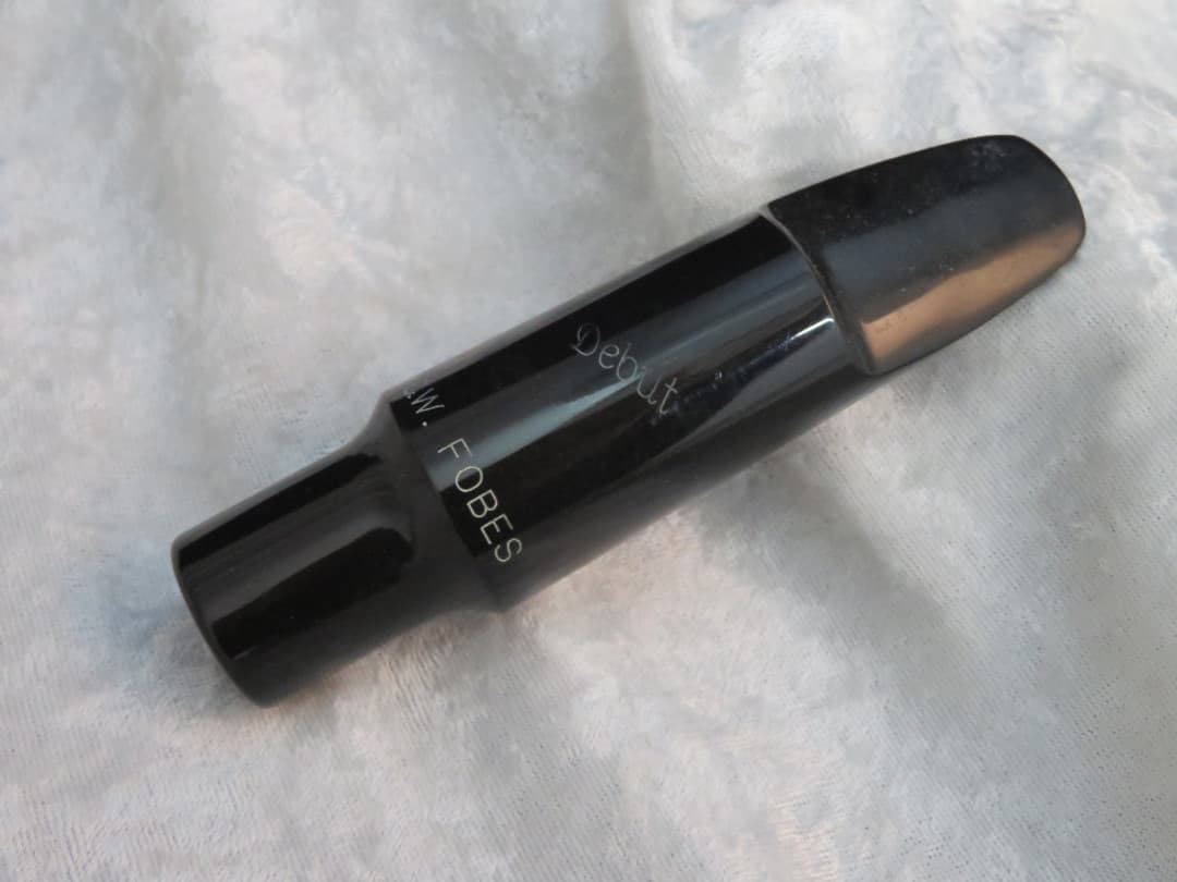 C.W. Fobes Debut Baritone Saxophone Mouthpiece Serial #isi9460-23 C.W. Fobes Debut Baritone Saxophone Mouthpiece Serial #isi9460-23