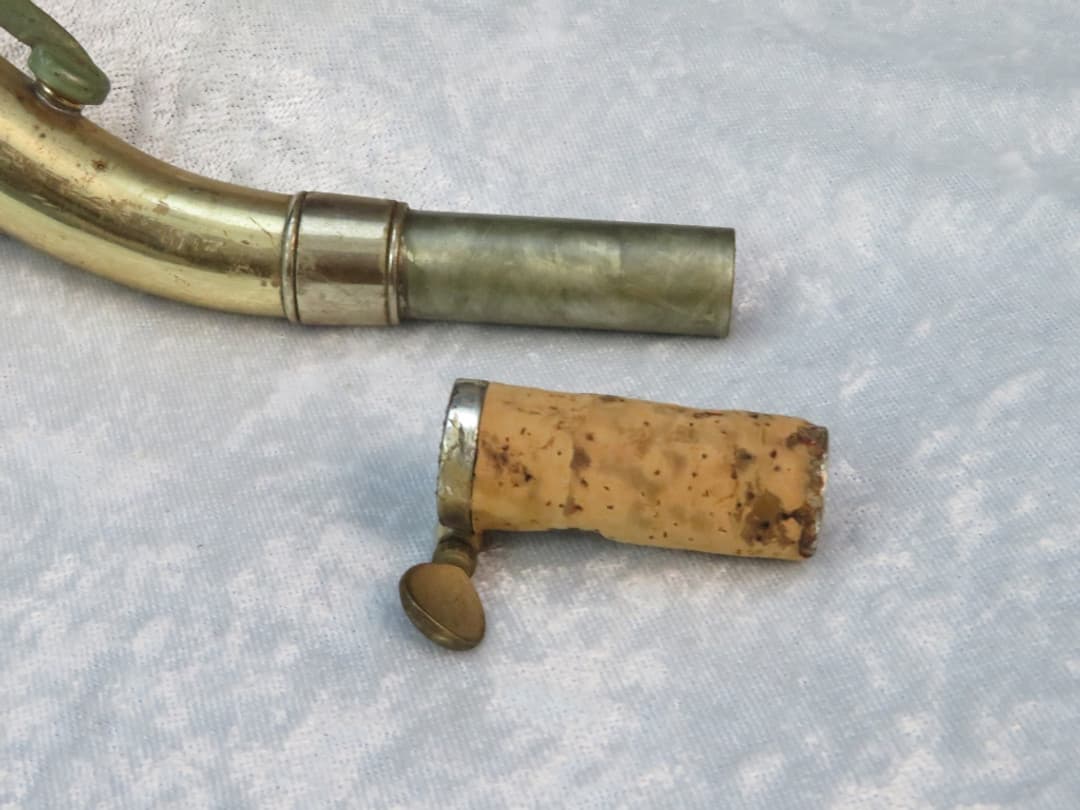 Holton Gold Plated Tenor Saxophone Neck Serial #isi11806