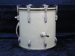 Slingerland 16 x 16 Marine Pearl Wood Kick Drum Serial #163918 Slingerland 16 x 16 Marine Pearl Wood Kick Drum Serial #163918