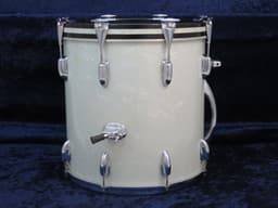 Slingerland 16 x 16 Marine Pearl Wood Kick Drum Serial #163918 Slingerland 16 x 16 Marine Pearl Wood Kick Drum Serial #163918