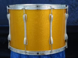 Ludwig No. 1167 12 x 17 Sparkling Gold Pearl Wood Tenor Drum Serial #isi11124 Ludwig No. 1167 12 x 17 Sparkling Gold Pearl Wood Tenor Drum Serial #isi11124