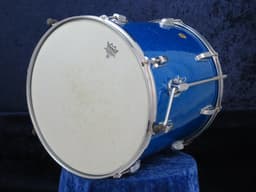 Ludwig 16 x 16 Sparkling Blue Pearl Wood Floor Tom Serial #384428 Ludwig 16 x 16 Sparkling Blue Pearl Wood Floor Tom Serial #384428