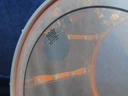 Ludwig 12 x 15 Amber Vistalite Marching Snare Drum Serial #1744332 Ludwig 12 x 15 Amber Vistalite Marching Snare Drum Serial #1744332