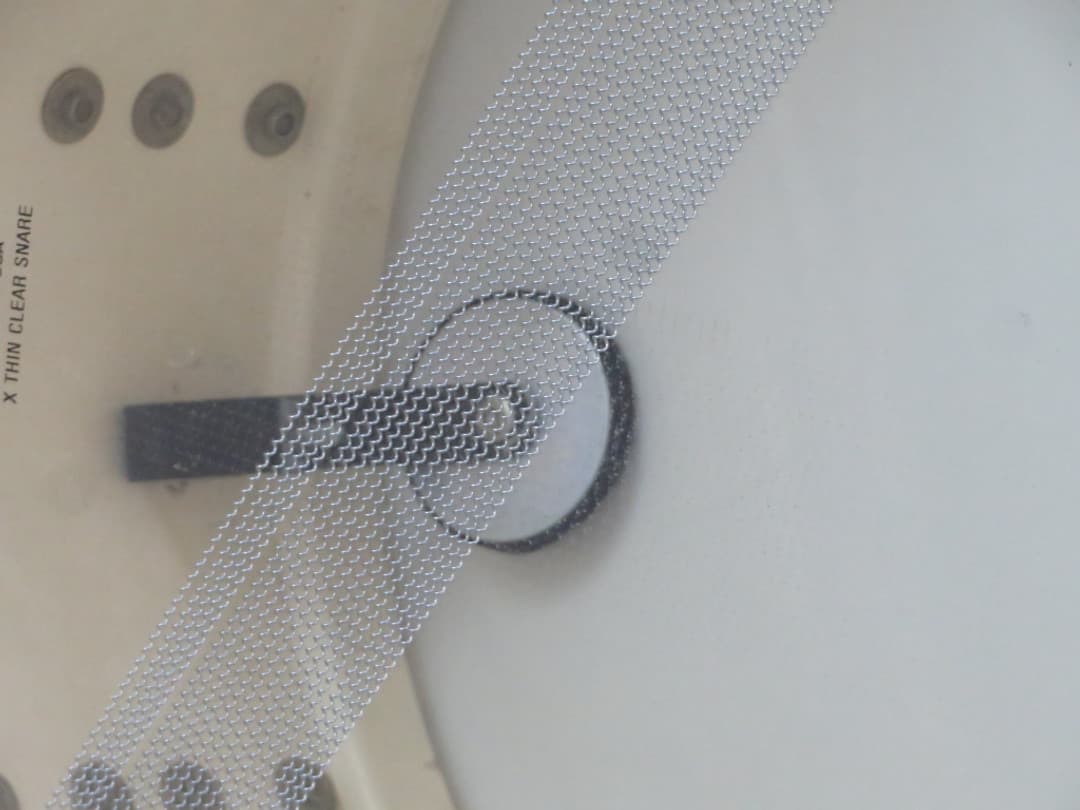 Ludwig 6.5 x 15 Sparkling Gold Pearl Wood Snare Drum Serial #isi8284