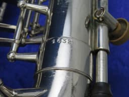 Leblanc Extended Range Paperclip Metal Contra Bass Clarinet Serial #1632 Leblanc Extended Range Paperclip Metal Contra Bass Clarinet Serial #1632