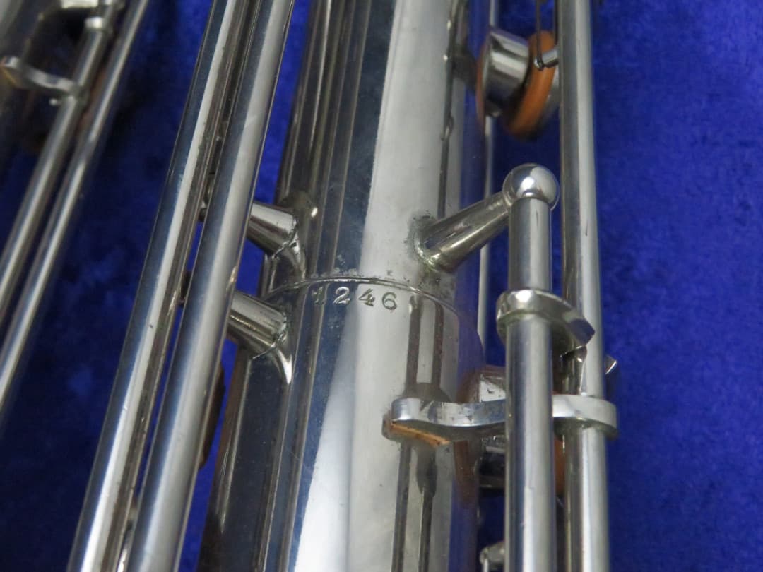 Leblanc Extended Range Paperclip Metal Contra Bass Clarinet Serial #1246