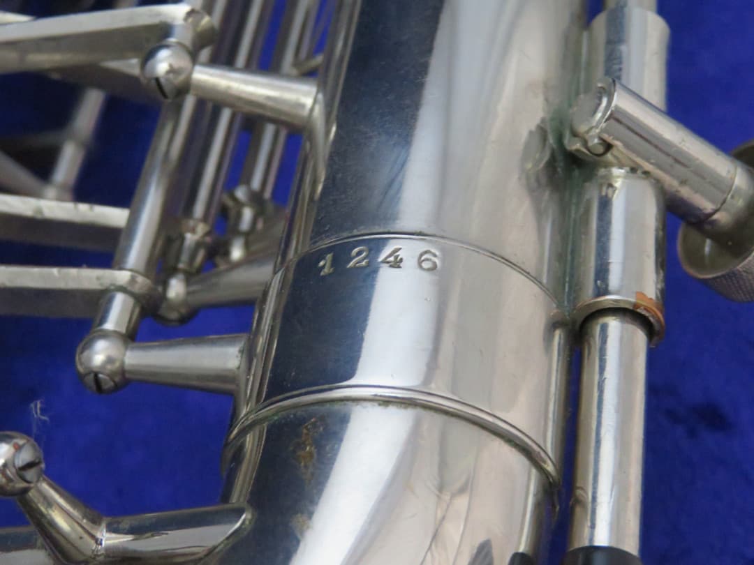 Leblanc Extended Range Paperclip Metal Contra Bass Clarinet Serial #1246