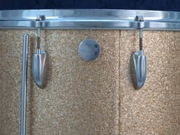 Gretsch 16 x 16 Champagne Sparkle Wood Floor Tom Serial #isi11120 Gretsch 16 x 16 Champagne Sparkle Wood Floor Tom Serial #isi11120