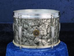 Gretsch Model 4425 8 x 12 Black Pearl Wood Tom Tom Serial #11514 Gretsch Model 4425 8 x 12 Black Pearl Wood Tom Tom Serial #11514