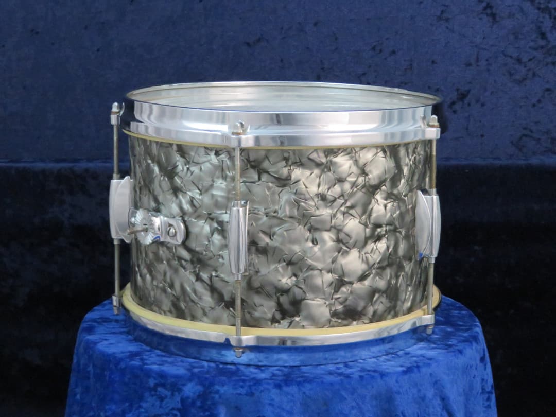 Gretsch Model 4425 8 x 12 Black Pearl Wood Tom Tom Serial #11514