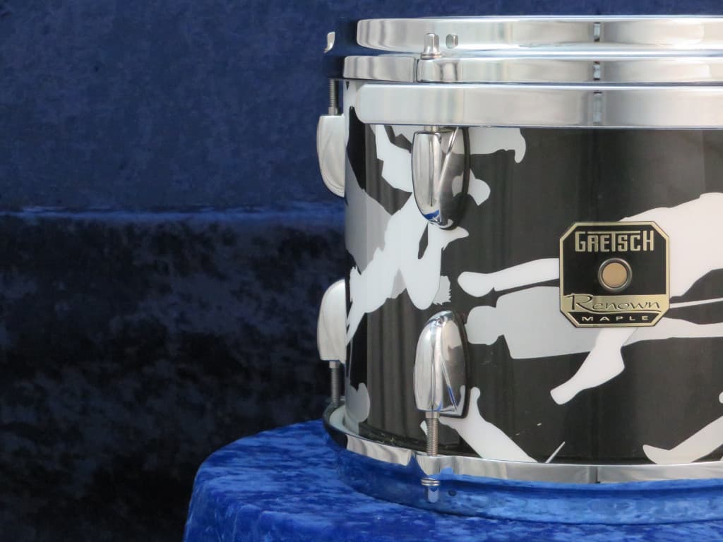 Gretsch Renown 8 x 10 Maple Tom Tom Serial #isi11556