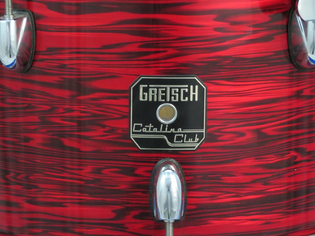 Gretsch Catalina Club 8 x 12 Ruby Red Pearl Wood Tom Tom Serial #isi11555