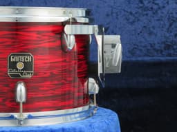 Gretsch Catalina Club 8 x 12 Ruby Red Pearl Wood Tom Tom Serial #isi11555 Gretsch Catalina Club 8 x 12 Ruby Red Pearl Wood Tom Tom Serial #isi11555