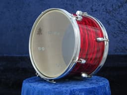 Gretsch Catalina Club 8 x 12 Ruby Red Pearl Wood Tom Tom Serial #isi11555 Gretsch Catalina Club 8 x 12 Ruby Red Pearl Wood Tom Tom Serial #isi11555