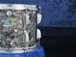 Ludwig 9 x 13 Black Diamond Pearl Wood Tom Tom Serial #1858411 Ludwig 9 x 13 Black Diamond Pearl Wood Tom Tom Serial #1858411