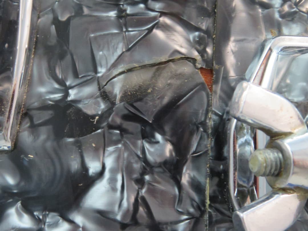 Ludwig 9 x 13 Black Diamond Pearl Wood Tom Tom Serial #1858411