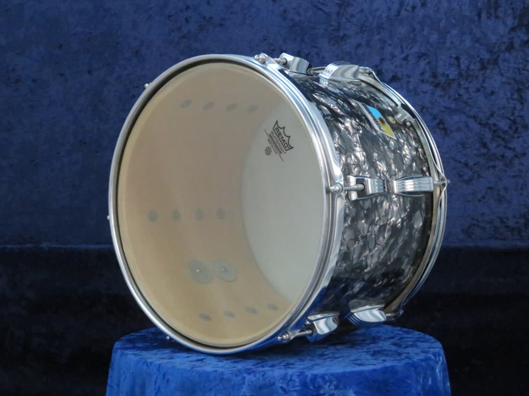 Ludwig 9 x 13 Black Diamond Pearl Wood Tom Tom Serial #1858411