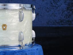 Ludwig 8 x 12 White Marine Pearl Wood Tom Tom Serial #219334 Ludwig 8 x 12 White Marine Pearl Wood Tom Tom Serial #219334