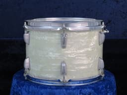 Ludwig 8 x 12 White Marine Pearl Wood Tom Tom Serial #219334 Ludwig 8 x 12 White Marine Pearl Wood Tom Tom Serial #219334