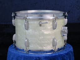 Ludwig 8 x 12 White Marine Pearl Wood Tom Tom Serial #219334 Ludwig 8 x 12 White Marine Pearl Wood Tom Tom Serial #219334
