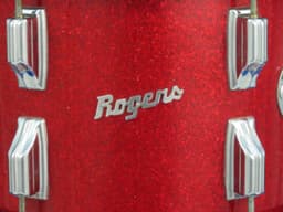 Rogers Holiday Model 8 x 12 Sparkling Red Pearl Wood Tom Tom Serial #6090 Rogers Holiday Model 8 x 12 Sparkling Red Pearl Wood Tom Tom Serial #6090