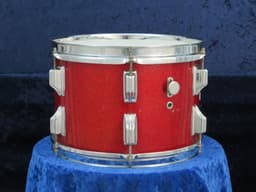 Rogers Holiday Model 8 x 12 Sparkling Red Pearl Wood Tom Tom Serial #6090 Rogers Holiday Model 8 x 12 Sparkling Red Pearl Wood Tom Tom Serial #6090