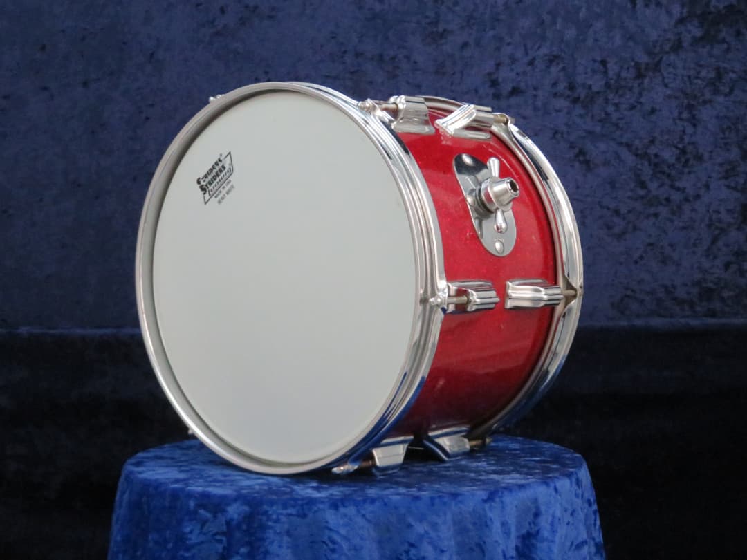 Rogers Holiday Model 8 x 12 Sparkling Red Pearl Wood Tom Tom Serial #6090